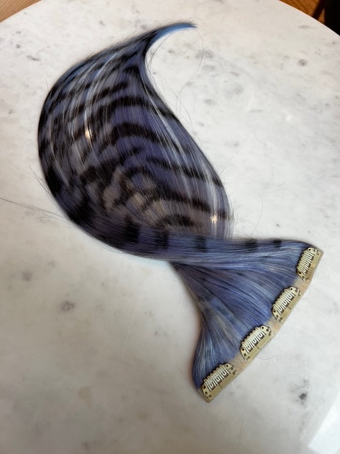 Silver Tiger Clip-In by Randy Dai